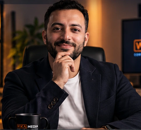 WIKA MEDIA Founder — Studio portrait